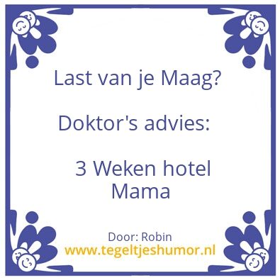 Tegeltje: Aanstelleritus