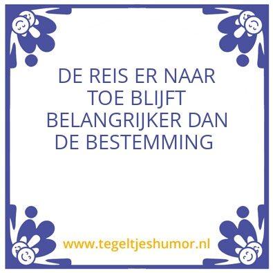 Tegeltje: Citaat