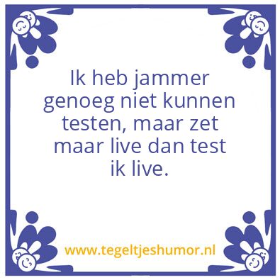 Tegeltje: asd