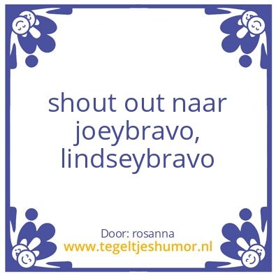 Tegeltje: youtube