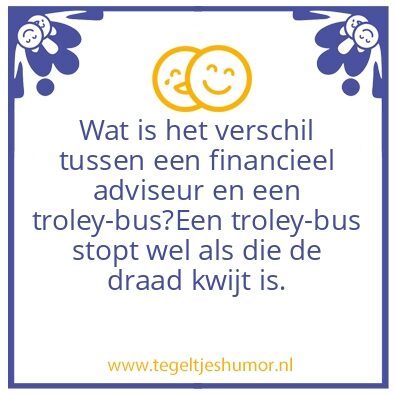 Tegeltje: De draad kwijt