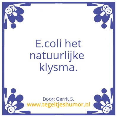 Tegeltje: Ik ben Gerrit.