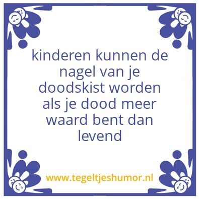 Tegeltje: dochter