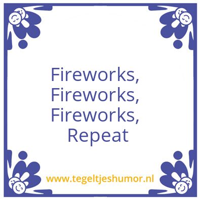 Tegeltje: D