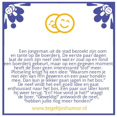 Tegeltje: Jongeman uit de stad
