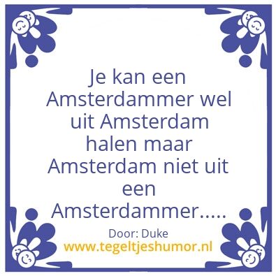 Tegeltje: Mokum