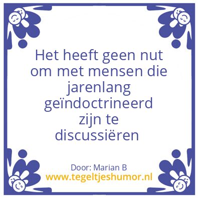 Tegeltje: Marian Borg