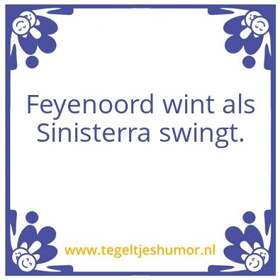 Tegeltje: Sini