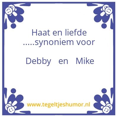 Tegeltje: True love