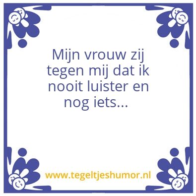 Tegeltje: Vrouw