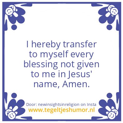 Tegeltje: What do you think about…