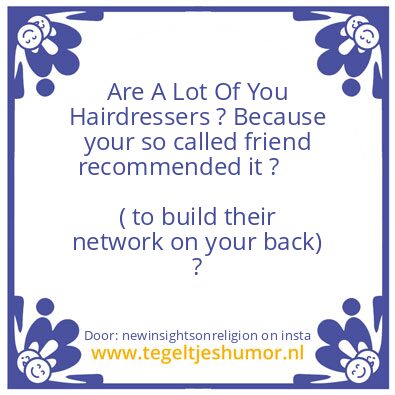 Tegeltje: Now You know
