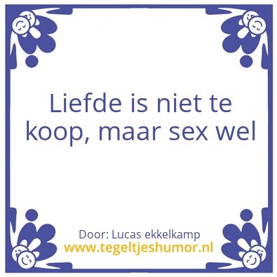 Tegeltje: Te koop