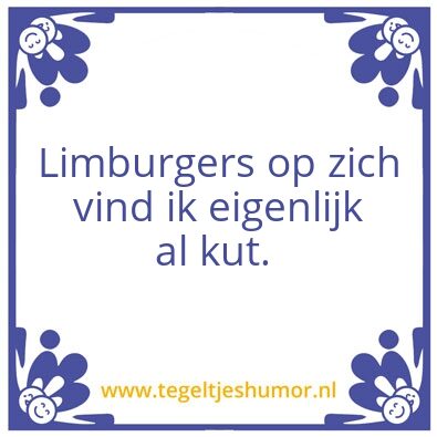 Tegeltje: Kut