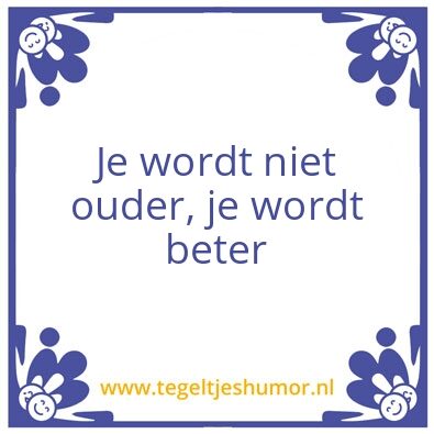 Tegeltje: Beter