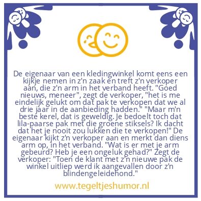 Tegeltje: Pakkenwinkel