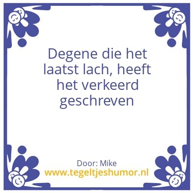Tegeltje: Tegeltje