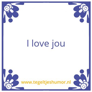 Tegeltje: Femmy