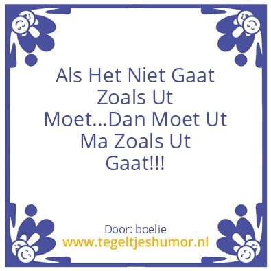 Tegeltje: anoniemes