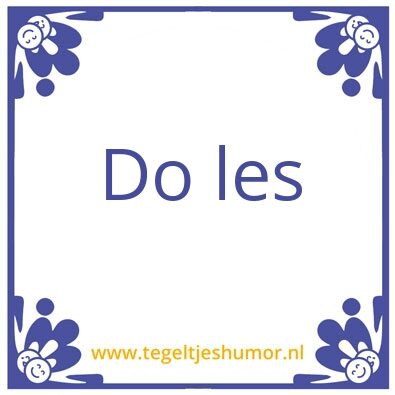 Tegeltje: De essentie van transformeren