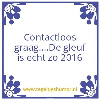 Tegeltje: Pinnen?