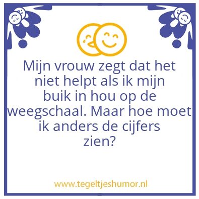 Tegeltje: Cijfers