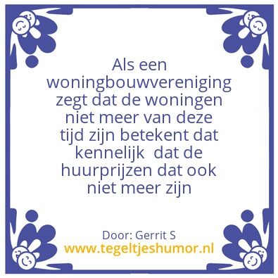 Tegeltje: Ik ben Gerrit
