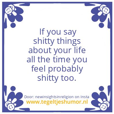 Tegeltje: I did  what ???