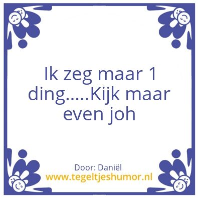 Tegeltje: Alex