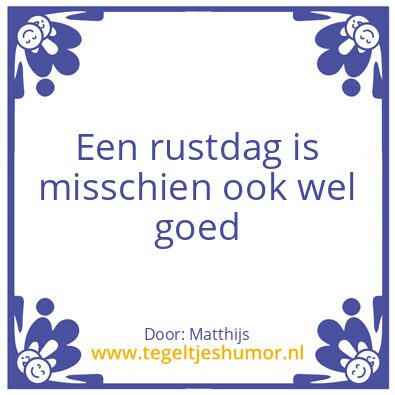 Tegeltje: Twee
