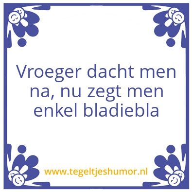 Tegeltje: Gesprekken