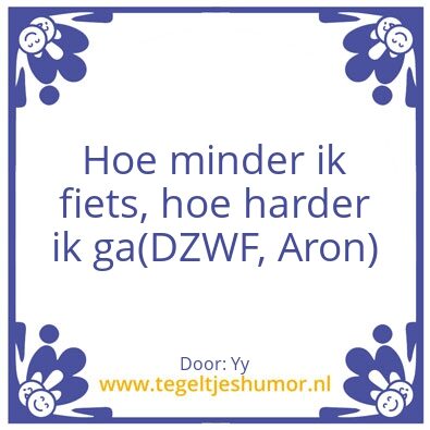 Tegeltje: Aron