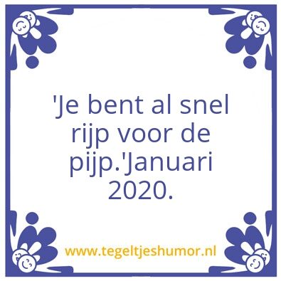 Tegeltje: Pijp