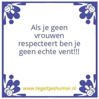 Tegeltje: Vrouw