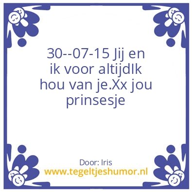 Tegeltje: Jelte Jan