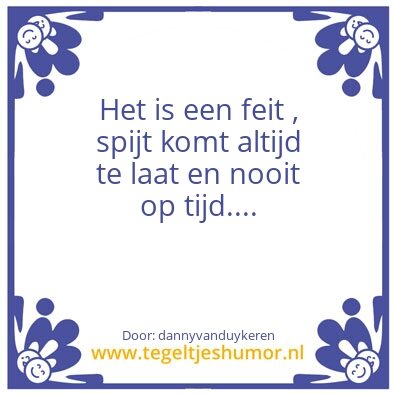 Tegeltje: Tegel