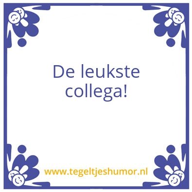 Tegeltje: yeet 1