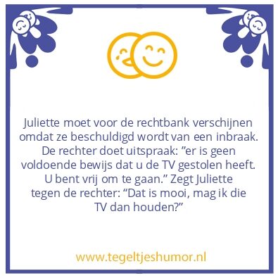 Tegeltje: Inbraak