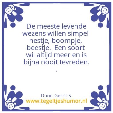 Tegeltje: Ik ben Gerrit.