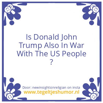 Tegeltje: US Citizens !