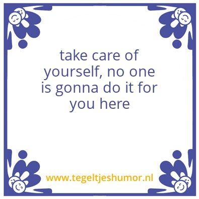 Tegeltje: Office wisdom
