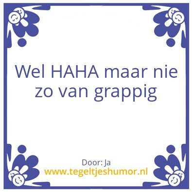 Tegeltje: Ik