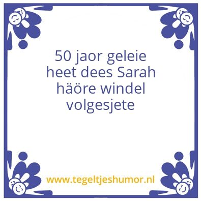 Tegeltje: Mestreechs dialek