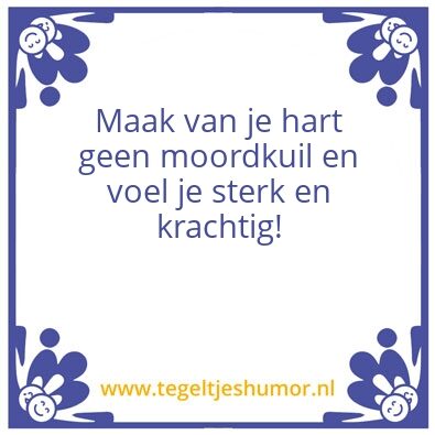 Tegeltje: Les 1