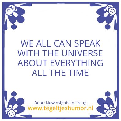 Tegeltje: Newinsights in Living
