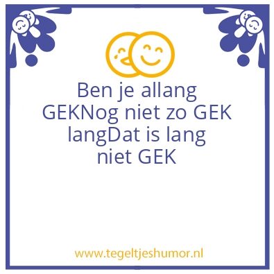 Tegeltje: Cees