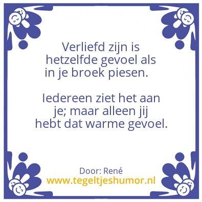 Tegeltje: Liefde
