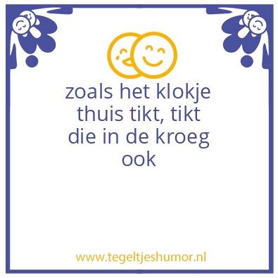 Tegeltje: :)