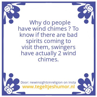 Tegeltje: Count your blessings !
