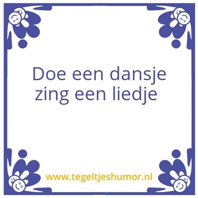 Tegeltje: Muziek